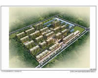 甘肃省瓜洲尚城华庭住宅小区景观设计