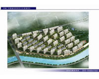 青海省乐都县丽水湾住宅小区景观设计