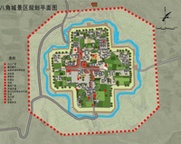 夏河县甘加八角城景区规划设计